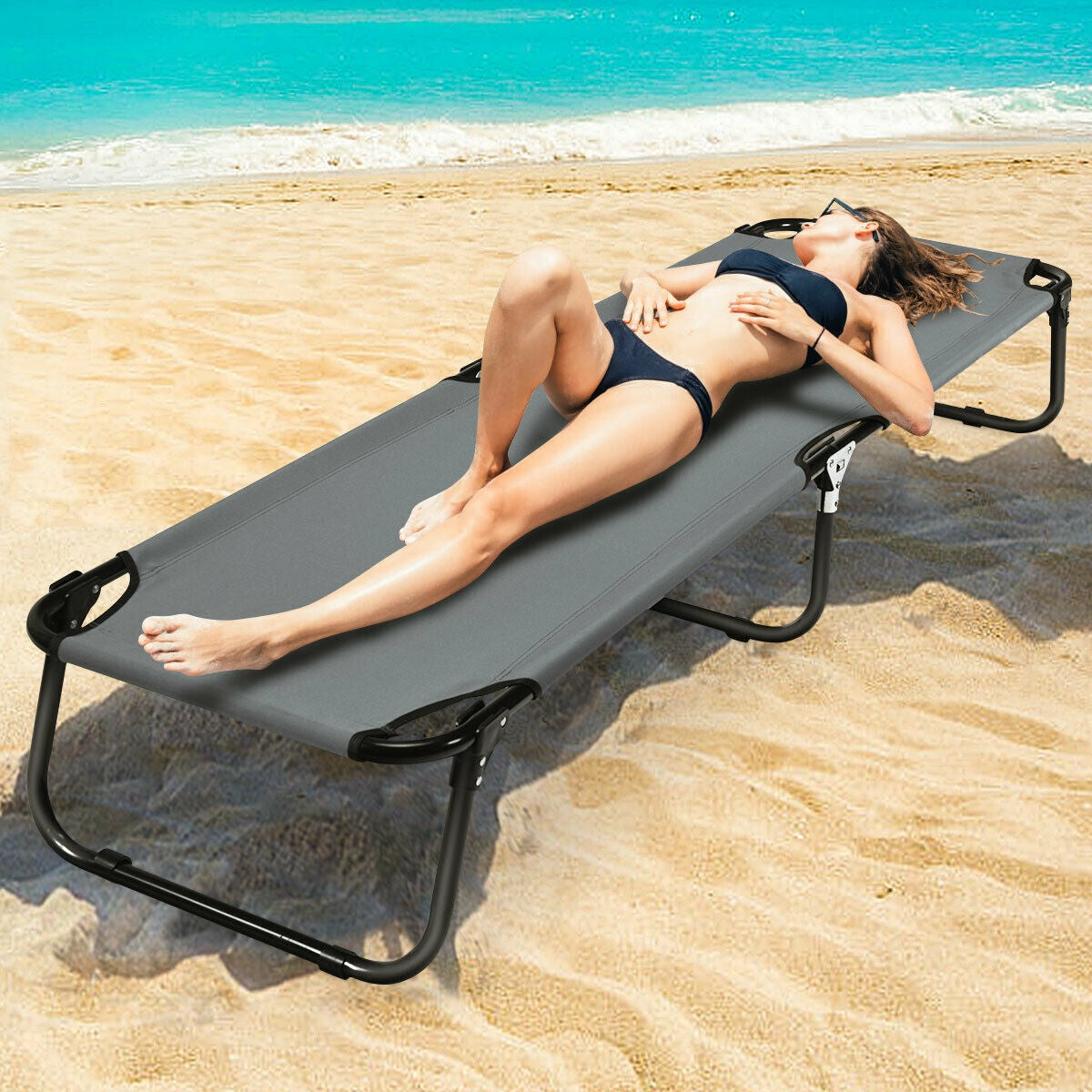 Cot Bed Folding Camping/Hiking GemGear
