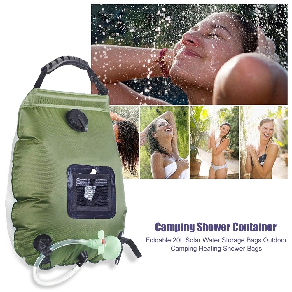 Bag Shower Solar Heated 20L Portable