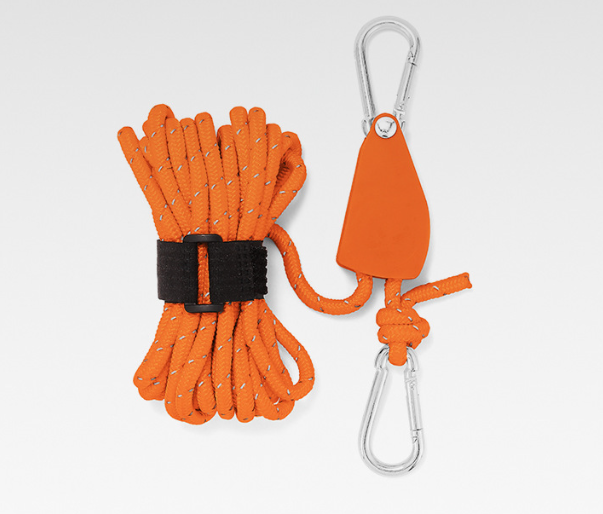 Straps Tie Down Pulley/Ratchet/Rope