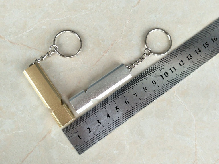 Whistle Survival Aluminum Alloy w/Key Chain