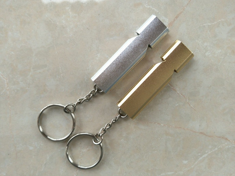 Whistle Survival Aluminum Alloy w/Key Chain