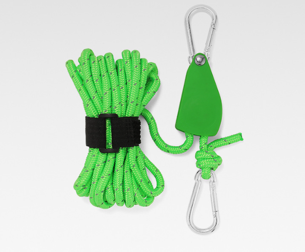 Straps Tie Down Pulley/Ratchet/Rope