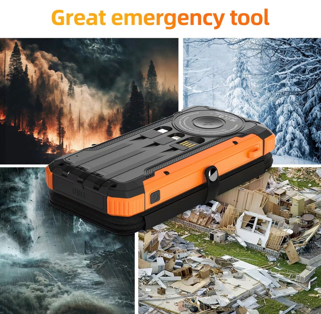 Power Bank SolarMax Foldable 4-Panel