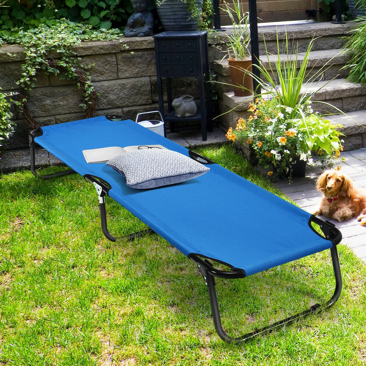 Cot Bed Folding Camping/Hiking GemGear