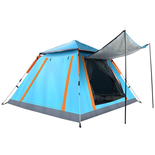 AlphaLife247 Tent Camping Foldable Waterproof 4-5 PAX group shelter and rapid-deployment basecamp hub, designed for efficient, off-grid shelter and long-term habitation in your backcountry setting.