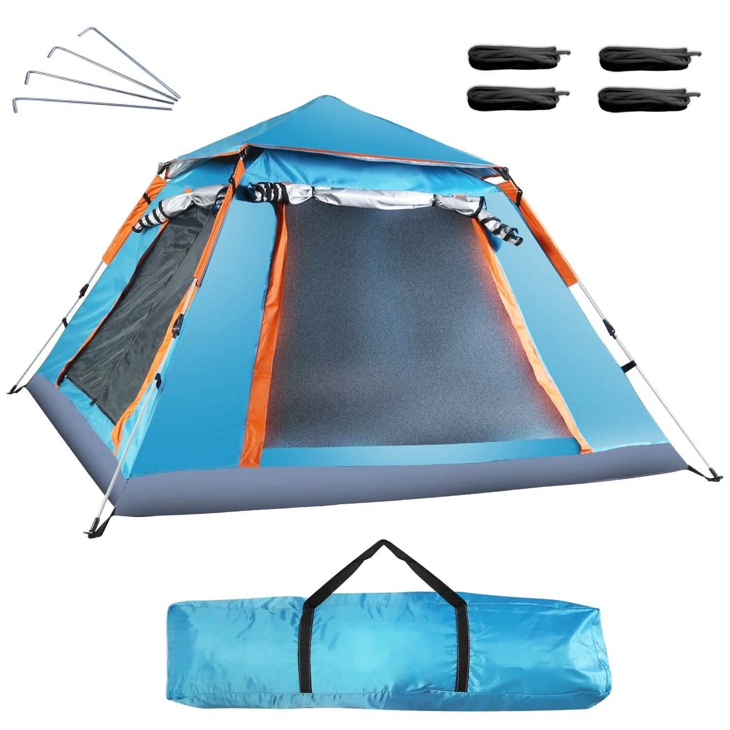 Tent Camping Foldable Waterproof 4-5 PAX