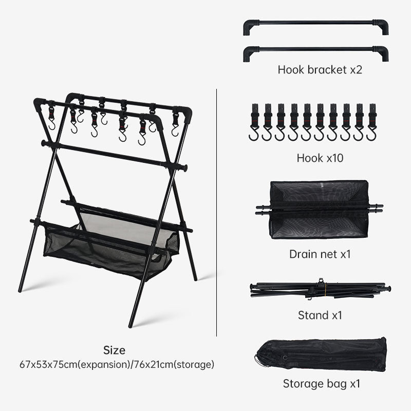 Rack Shelf Folding Drying/Storage