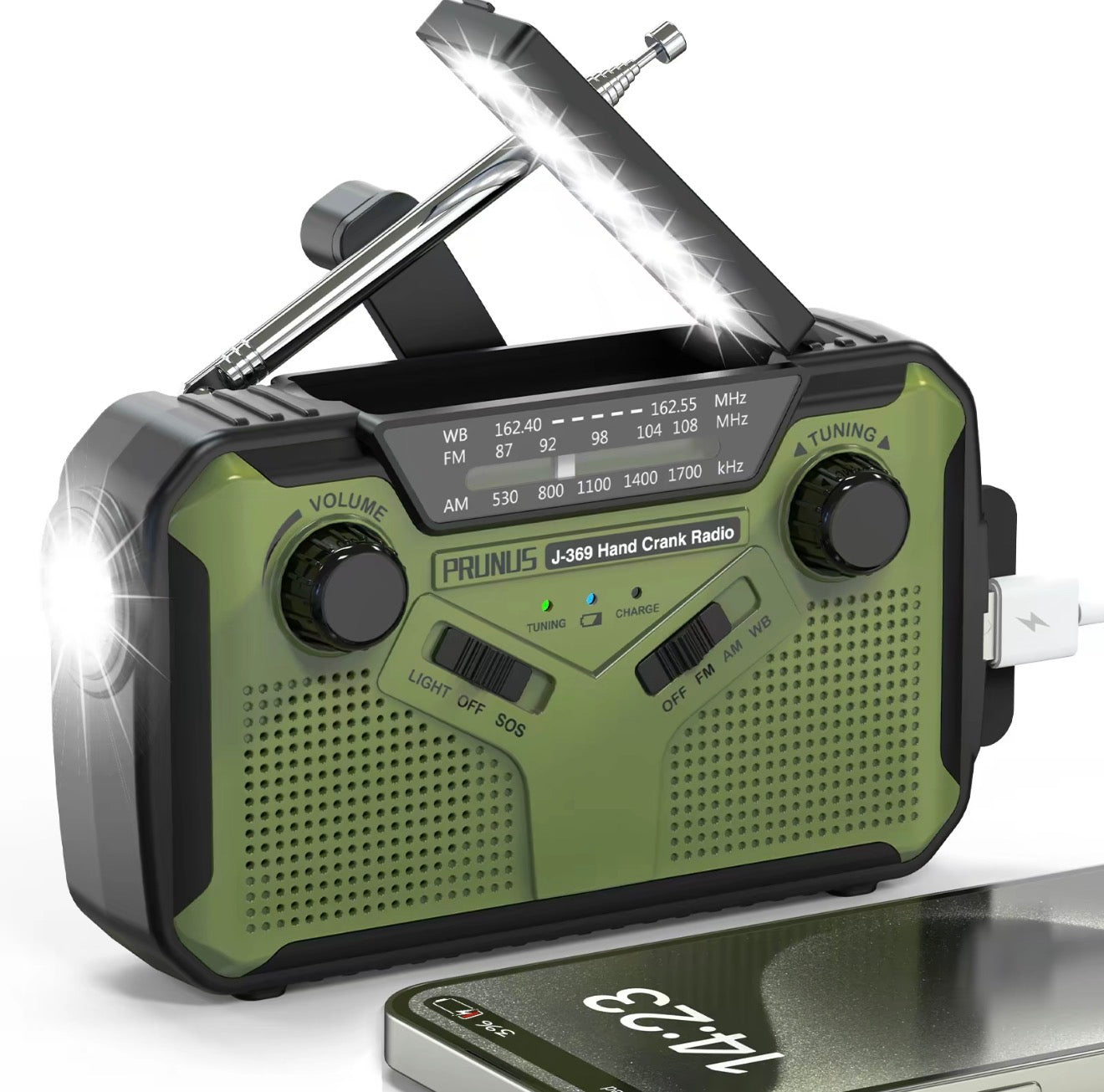 Radio Emergency StormGuard FM/AM/NOAA LED Torch