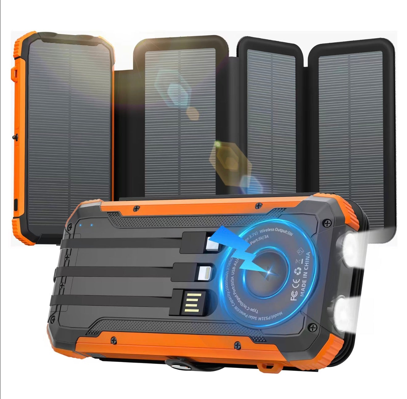 Power Bank SolarMax Foldable 4-Panel