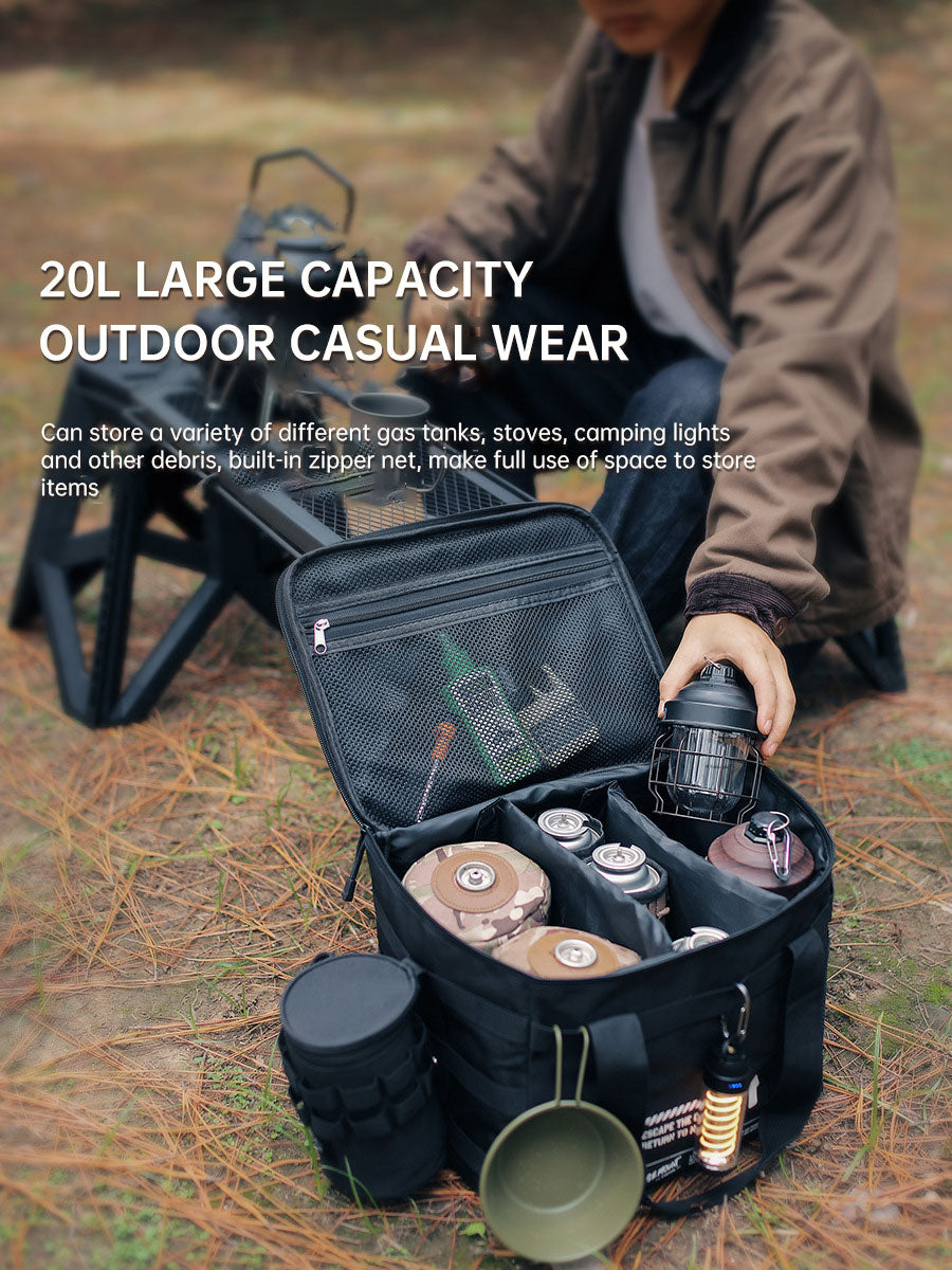 Bag Storage Multifunctional 20L Gas Tank/Pot Cooker