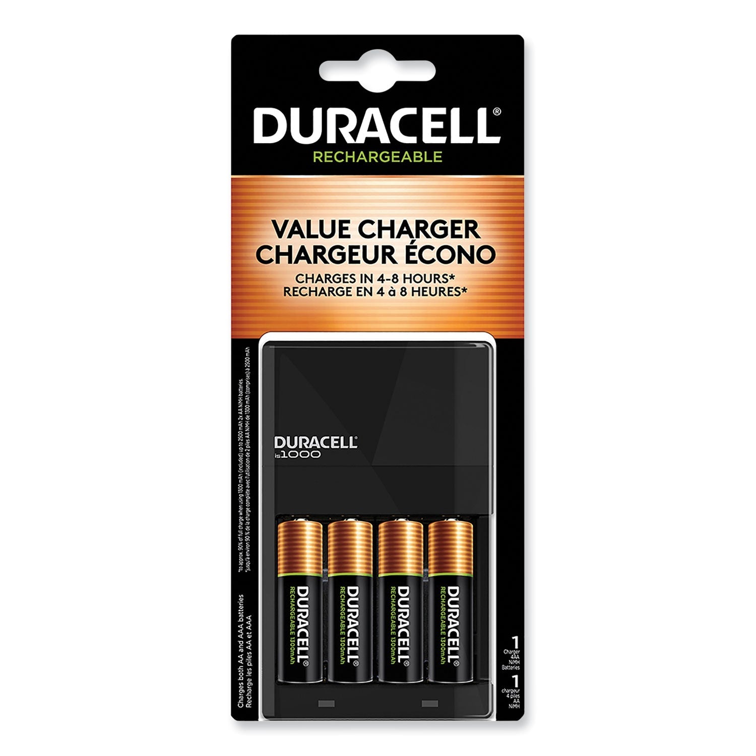 AlphaLife247 Duracell Ion Speed 1000 rechargeable battery charger and NiMH battery kit, designed for efficient, long-term power maintenance in your essential field and emergency gear.