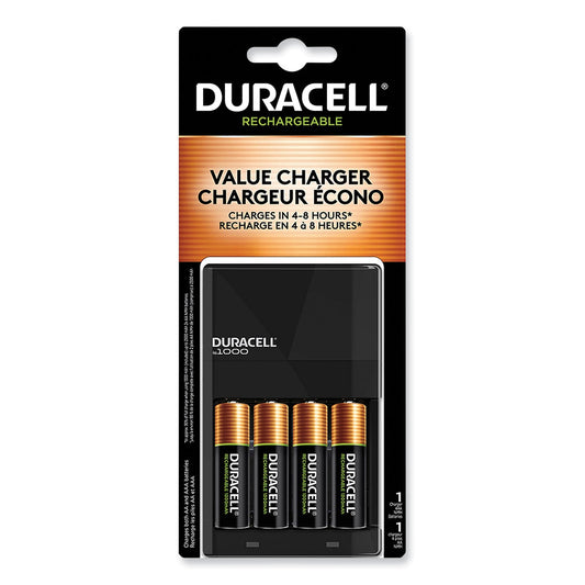 AlphaLife247 Duracell Ion Speed 1000 rechargeable battery charger and NiMH battery kit, designed for efficient, long-term power maintenance in your essential field and emergency gear.