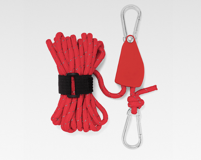 Straps Tie Down Pulley/Ratchet/Rope
