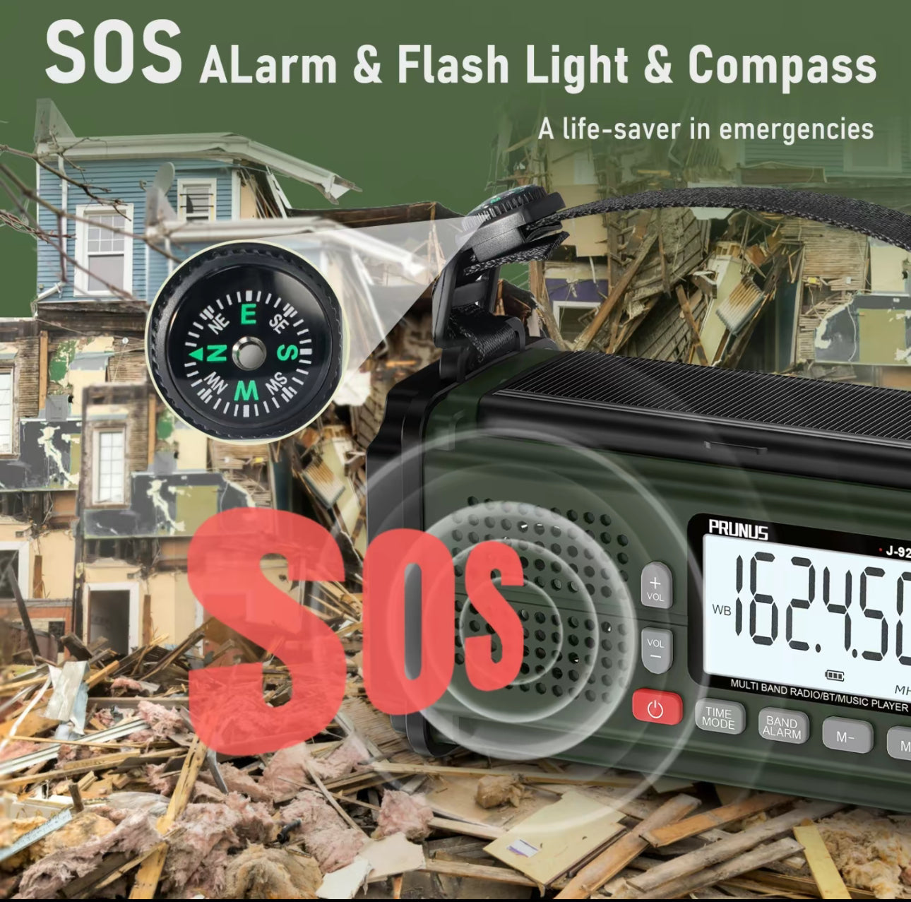 Radio Emergency StormGuard Pro FM/AM/SW/NOAA