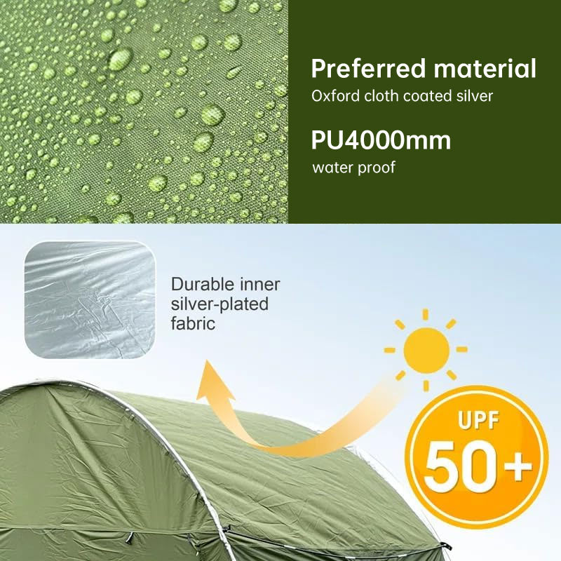 Tent Trunk Car All Season w/Canopy