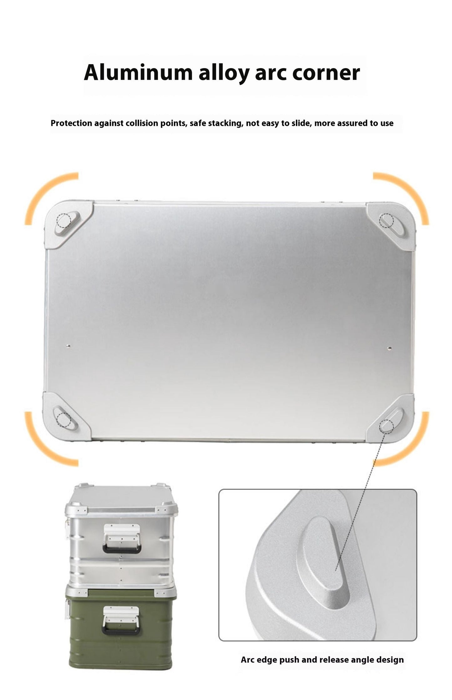 Box Storage Food Aluminum Alloy
