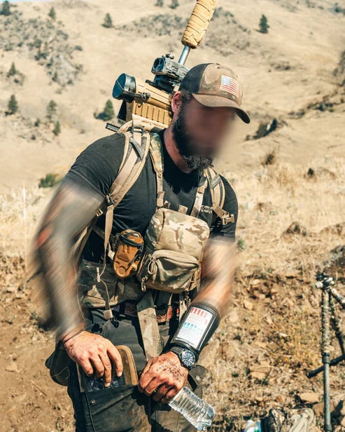 Pack Binocular Harness MOLLE Magnet-Free