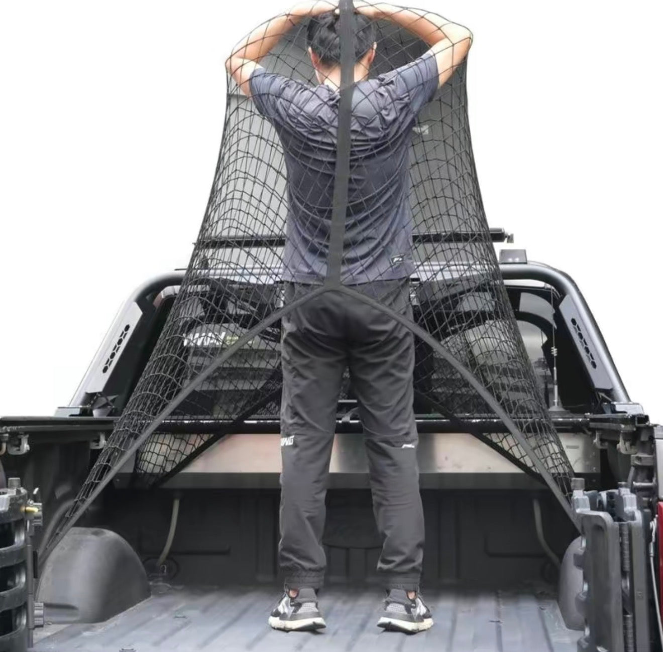 Net Cargo Elastic StretchHold w/6x Carabiners