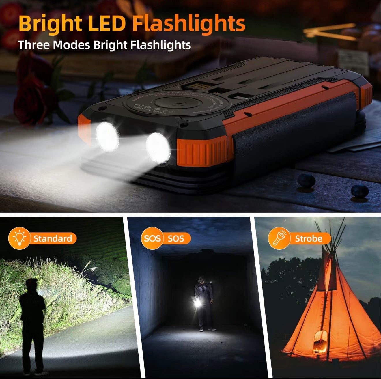 Power Bank SolarMax Foldable 4-Panel