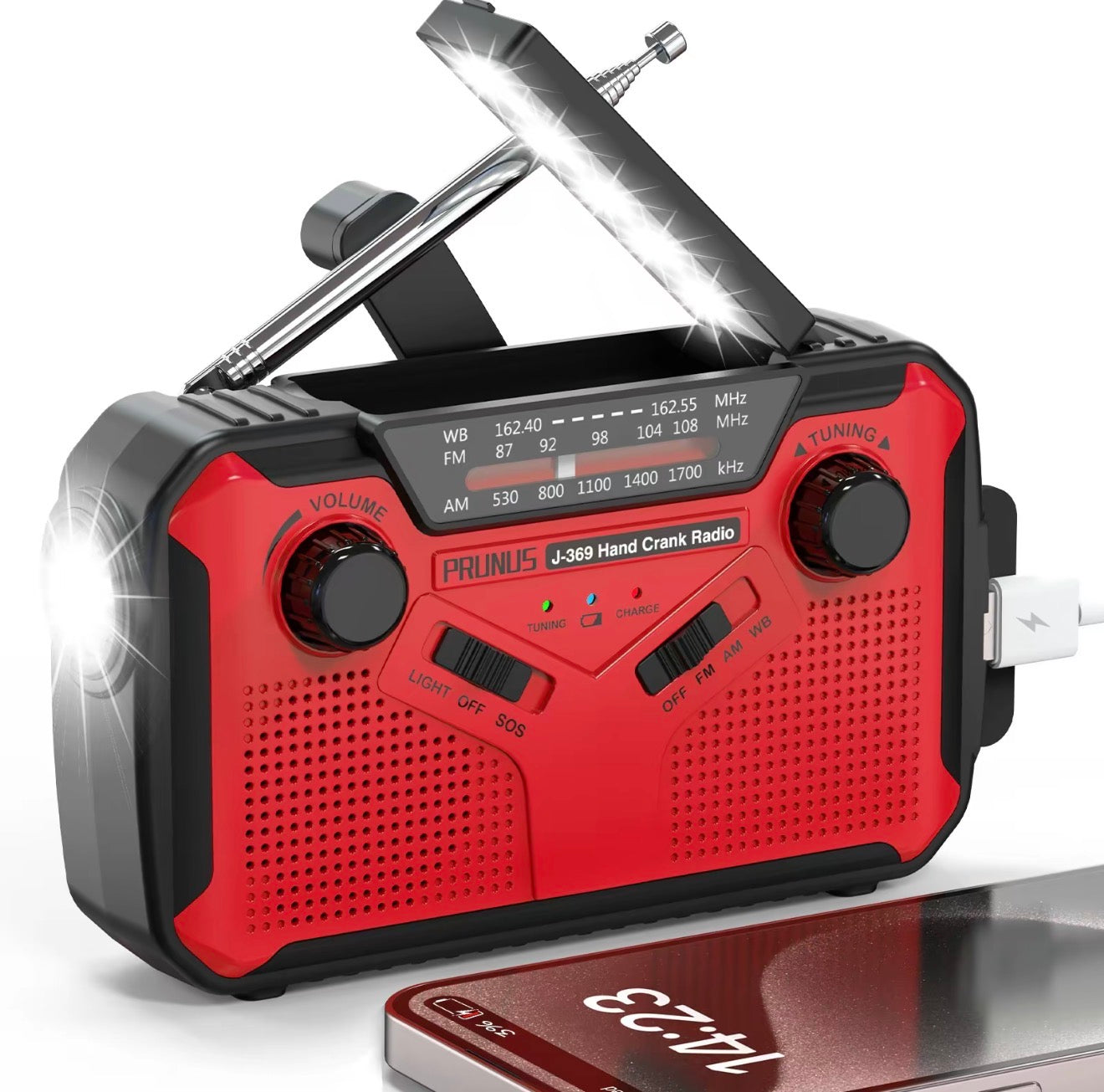 Radio Emergency StormGuard FM/AM/NOAA LED Torch