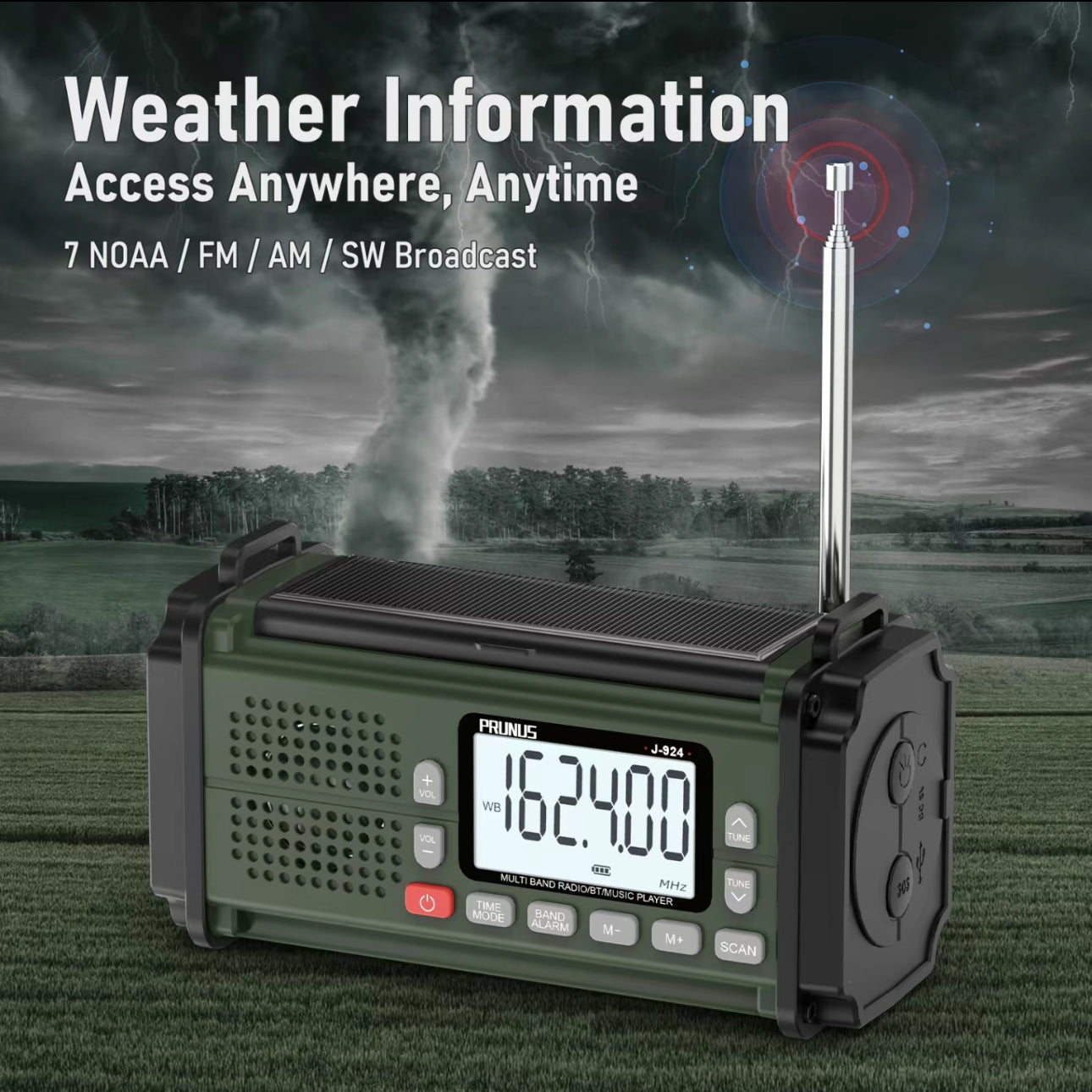 Radio Emergency StormGuard Pro FM/AM/SW/NOAA