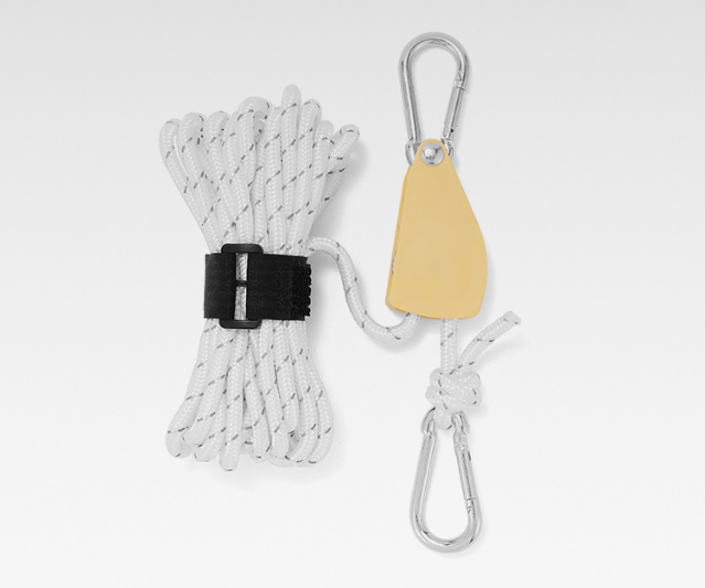 Straps Tie Down Pulley/Ratchet/Rope