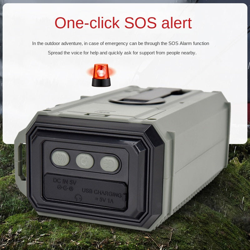 HRD-905 Emergency Hub Radio Solar Full Band