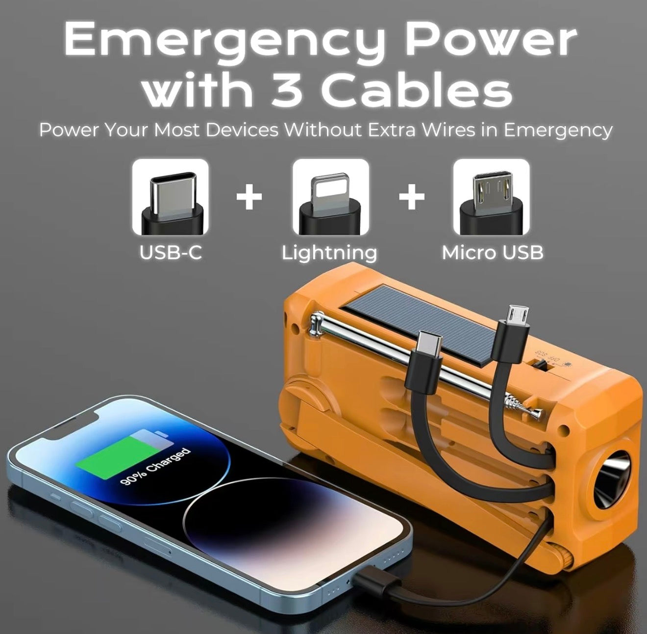 Radio Emergency OutagePro FM/AM/WB/NOAA Alert