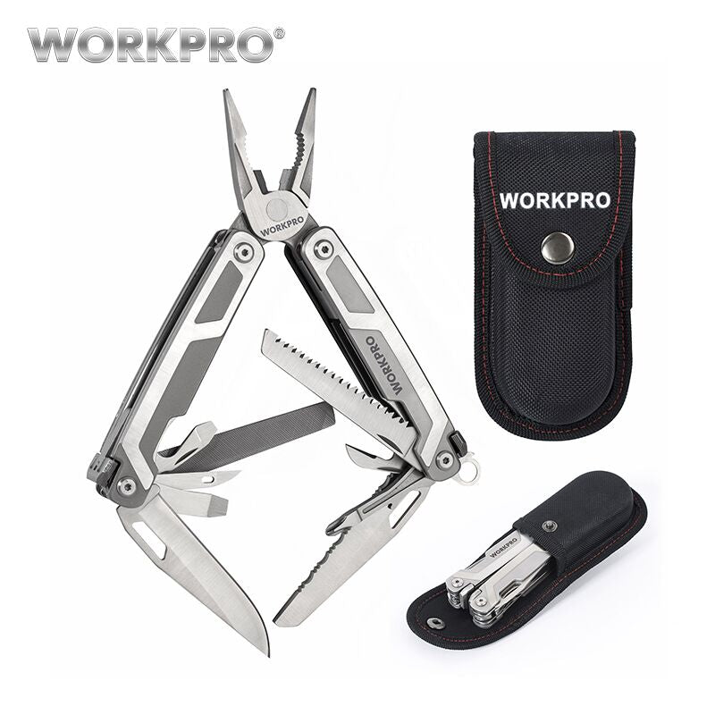 AlphaLife247 16-in-1 stainless steel multi-plier tool, optimized for professional-grade mechanical repair and survival tasks.