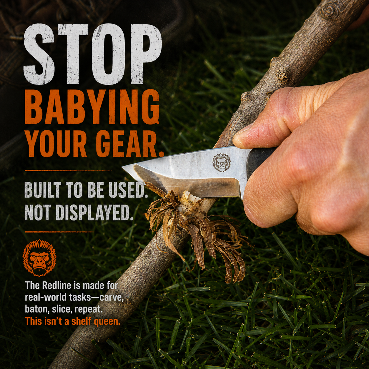 Kit Survival Knife & Fire Starter