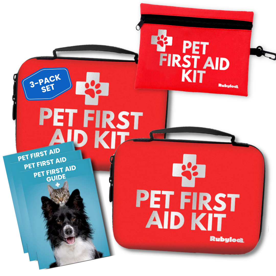 Kit First Aid Pet Dog & Cat w/Vet-Approved Essentials