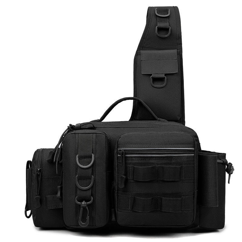 Bag Tackle Fishing w/Bait Box/Stow Bag/Pole Holder