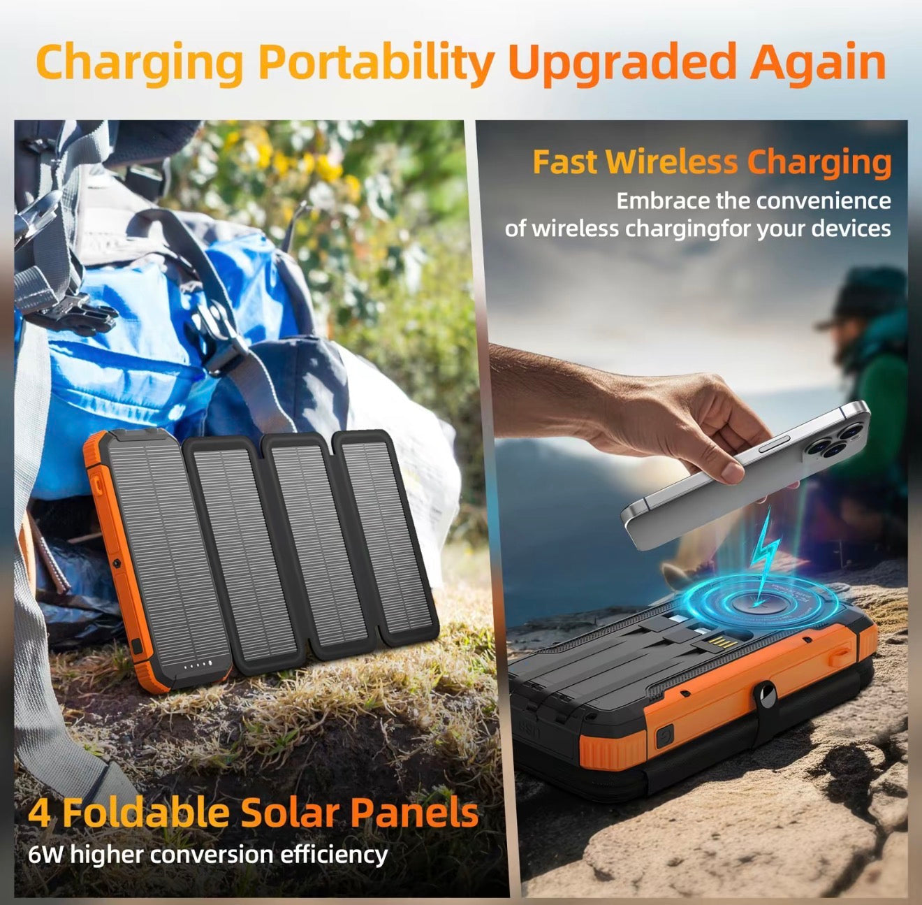 Power Bank SolarMax Foldable 4-Panel