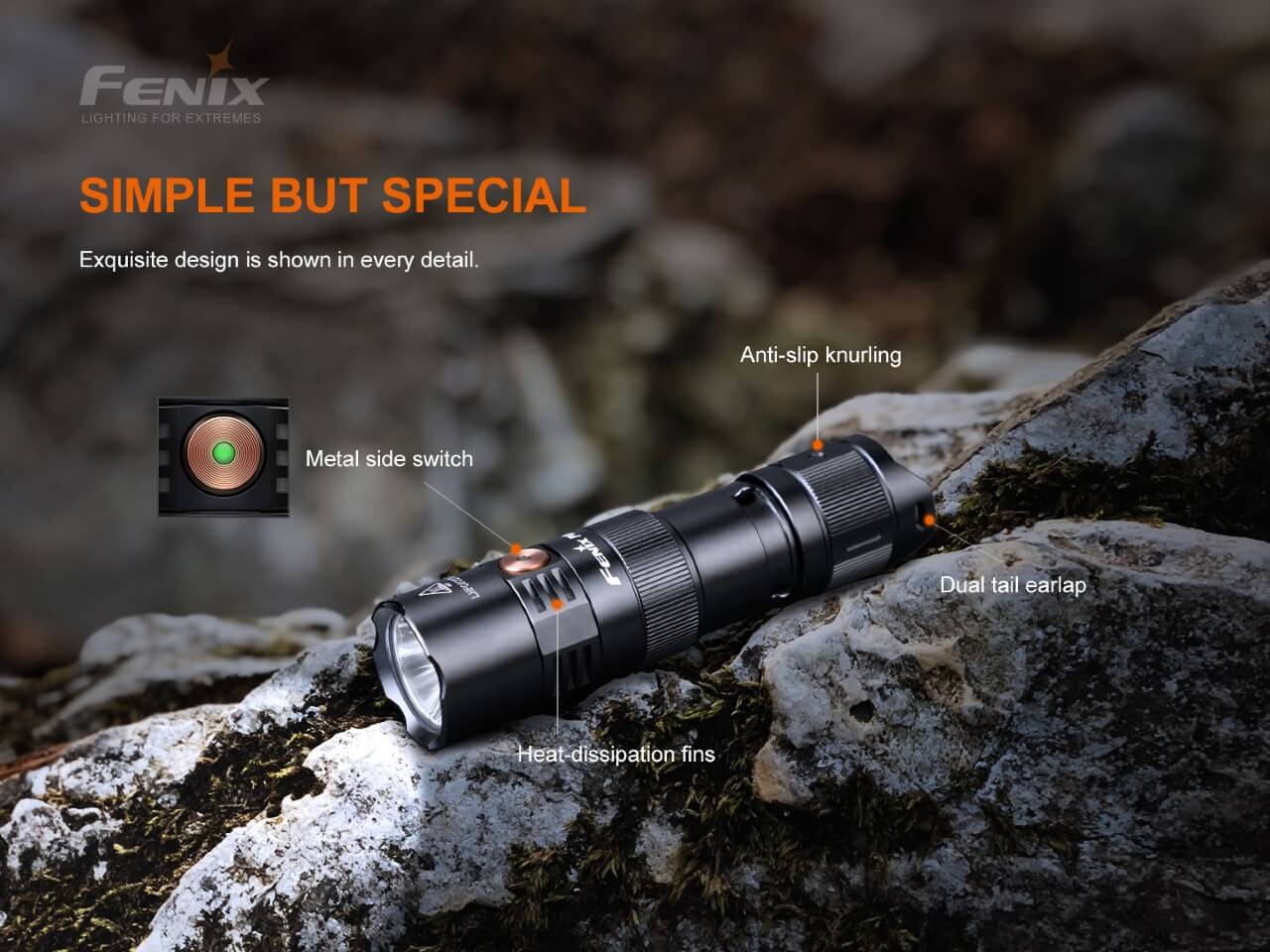 Flashlight LED Rechargeable PD25R