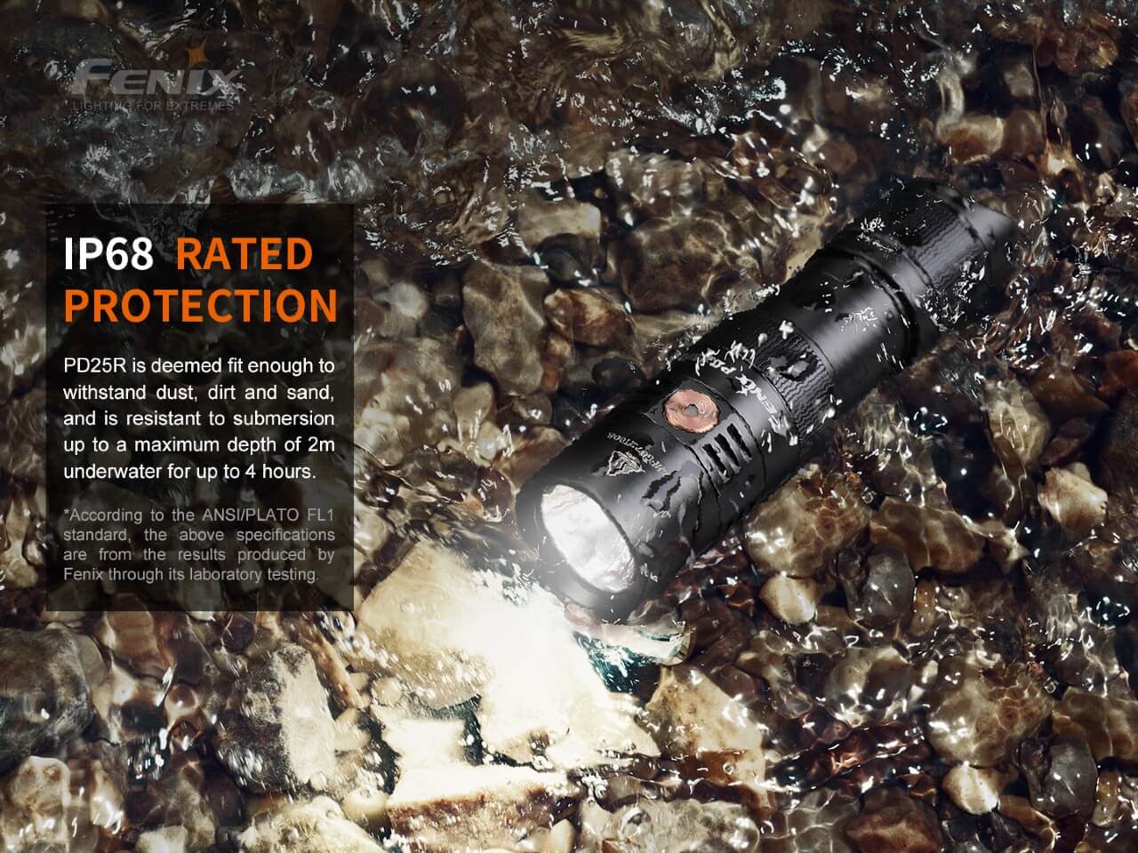 Flashlight LED Rechargeable PD25R