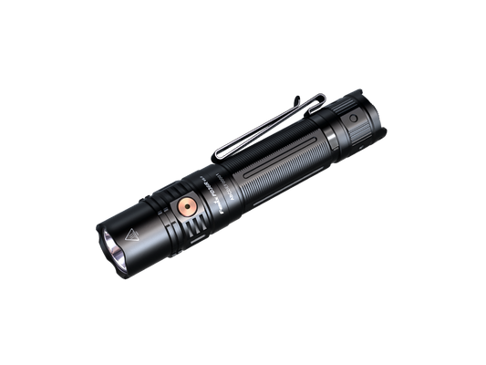 AlphaLife247 Fenix PD36R V2 Rechargeable Flashlight featuring 1700 Lumens and 396-meter Beam Throw