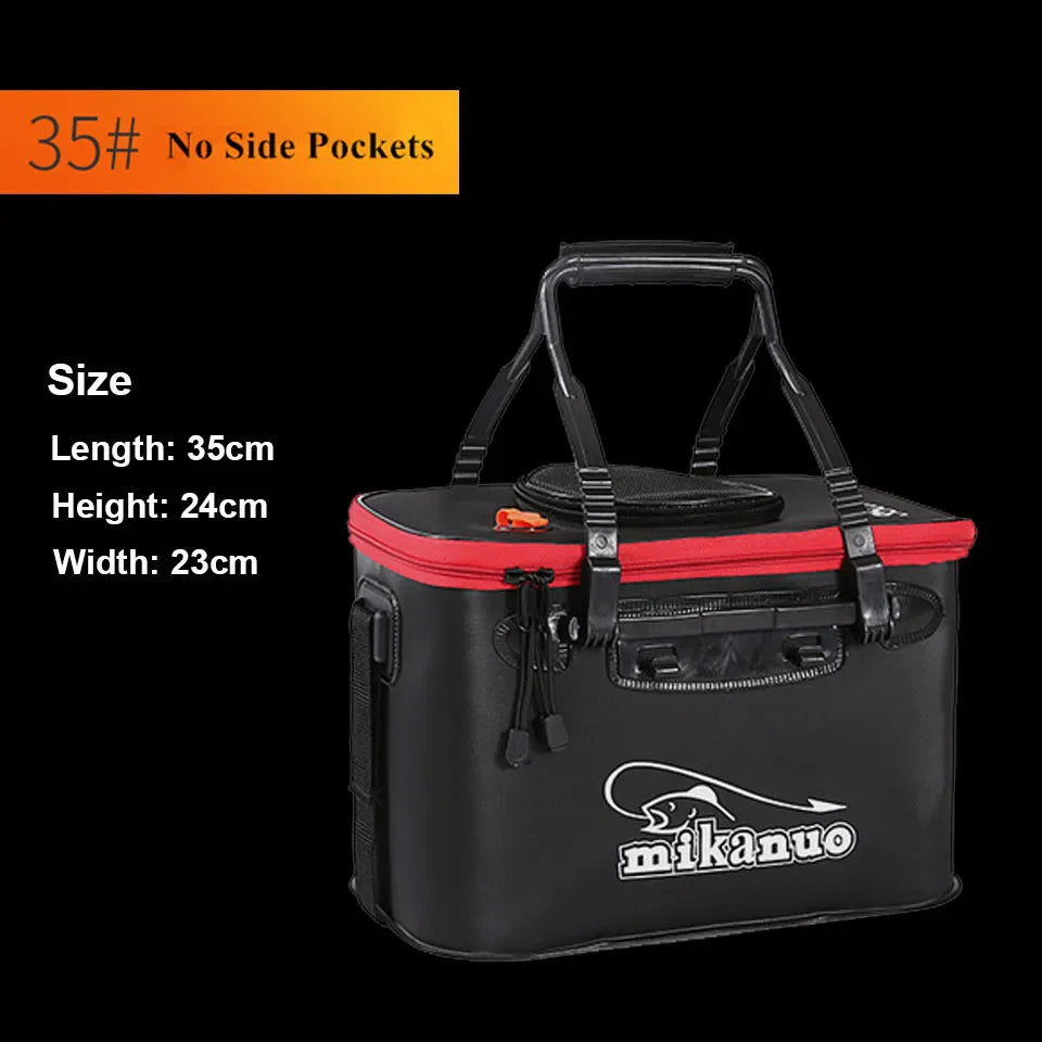 Bag Bait/Fish/Tackle Collapsible w/Pan Basin