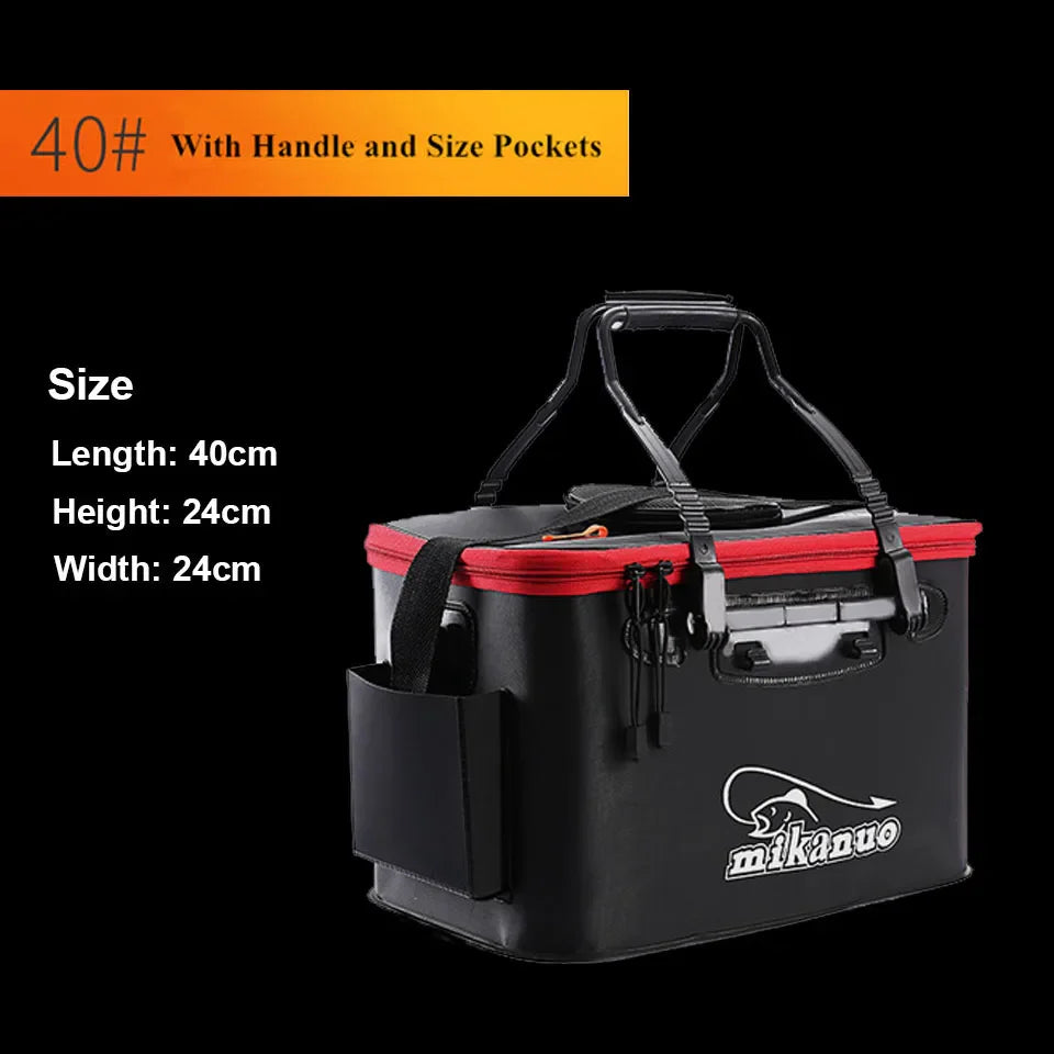 Bag Bait/Fish/Tackle Collapsible w/Pan Basin