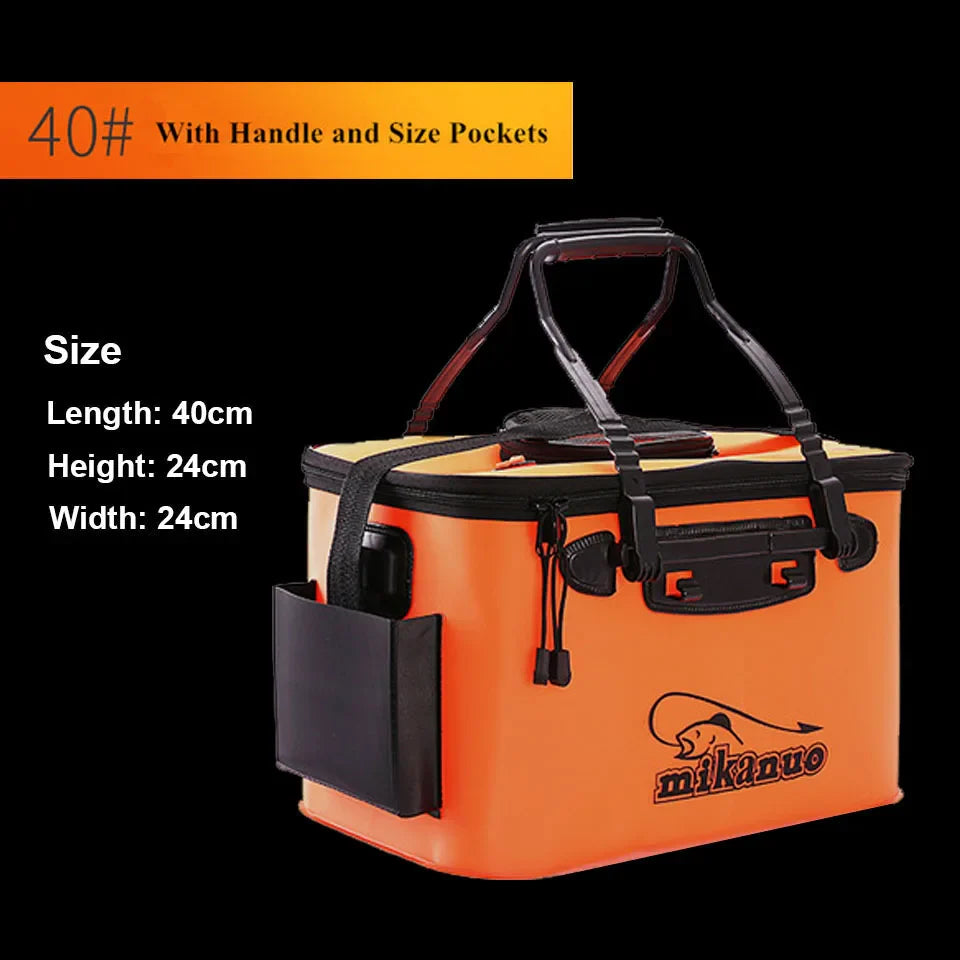Bag Bait/Fish/Tackle Collapsible w/Pan Basin