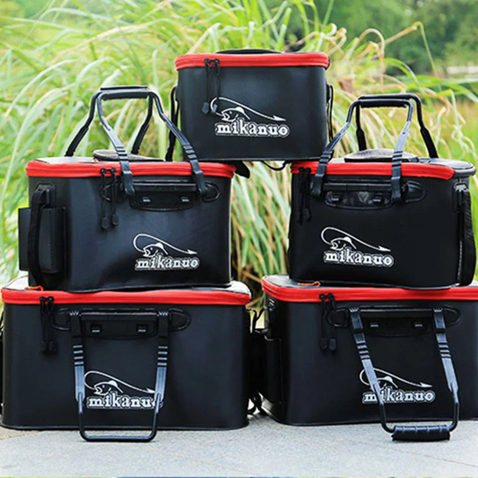 Bag Bait/Fish/Tackle Collapsible w/Pan Basin