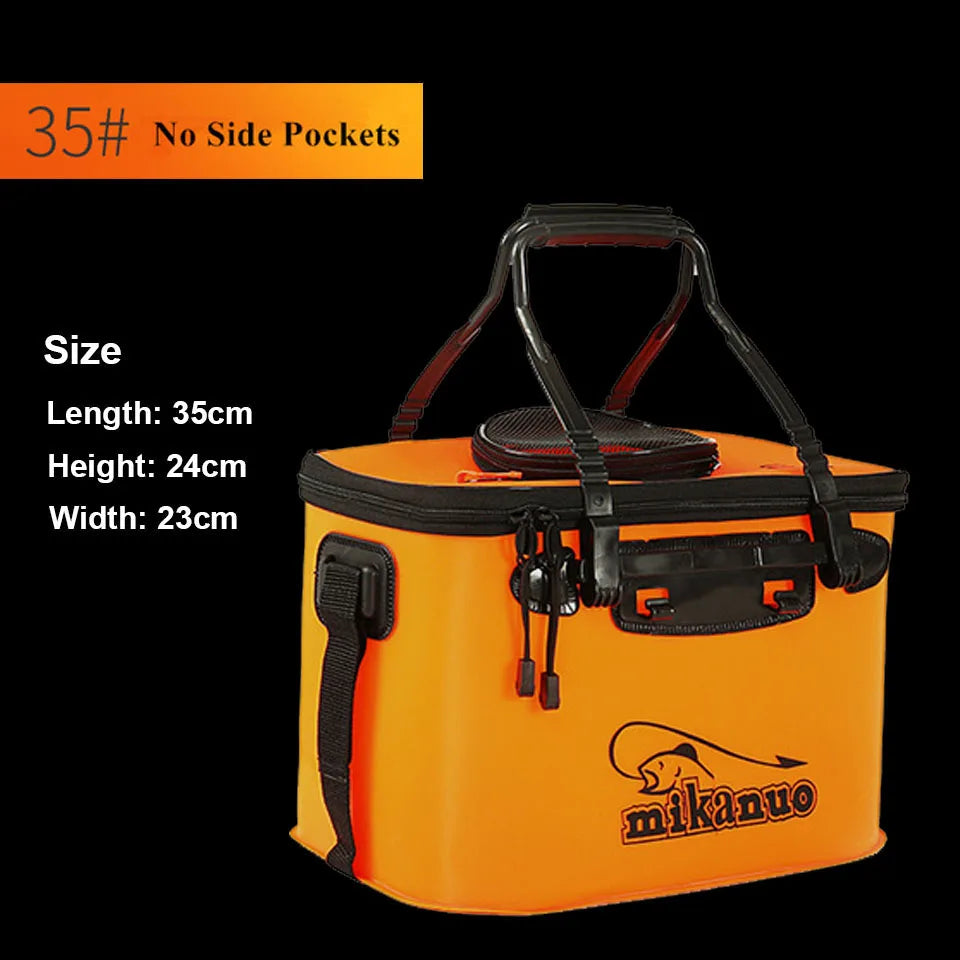 Bag Bait/Fish/Tackle Collapsible w/Pan Basin