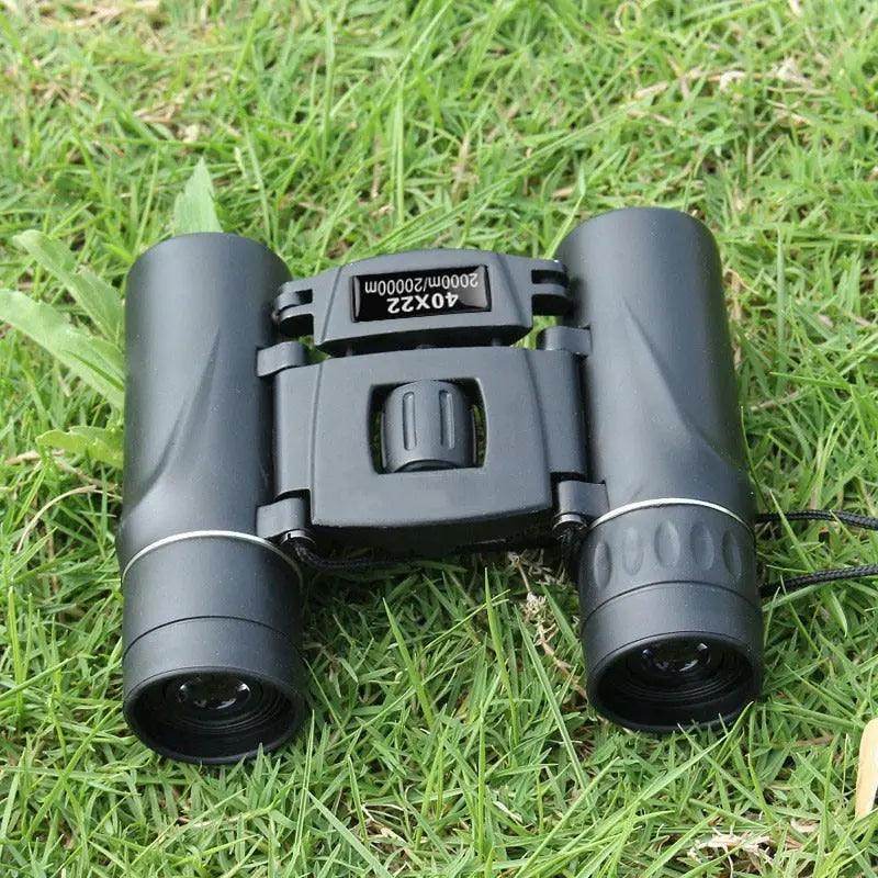 AlphaLife247 Binoculars Compact High-Magnification featuring 40x Zoom and Dual Focus Capability