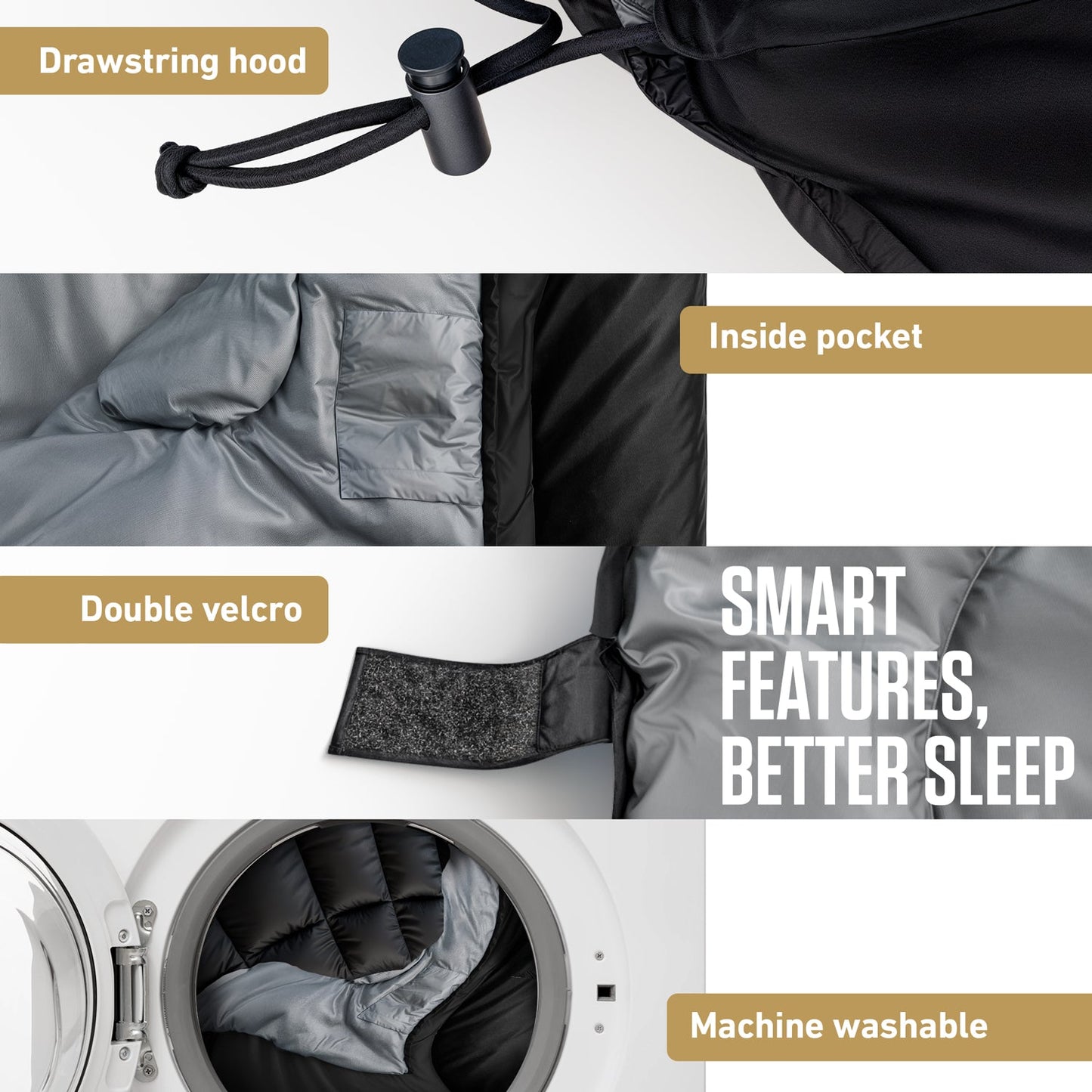 Bag Sleeping Lightweight Big/Tall XXL
