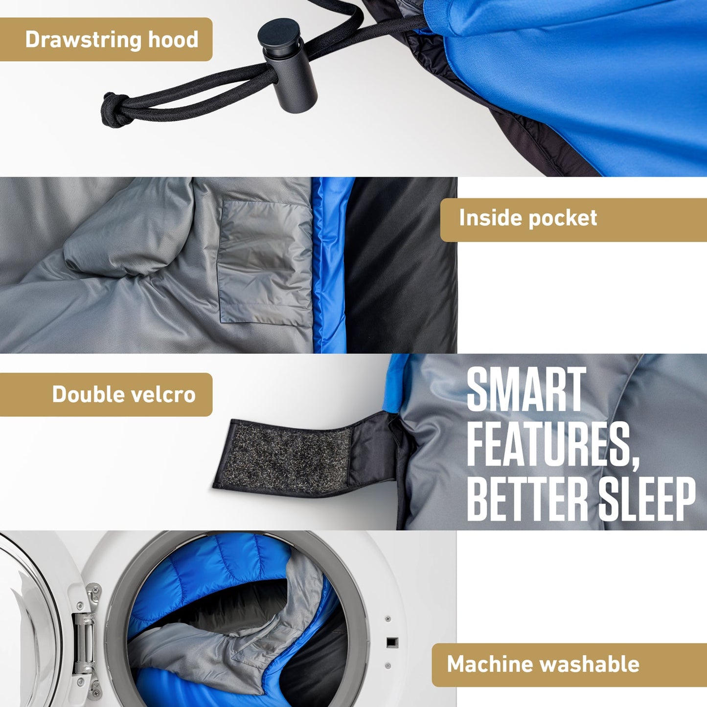 Bag Sleeping Lightweight Big/Tall XXL