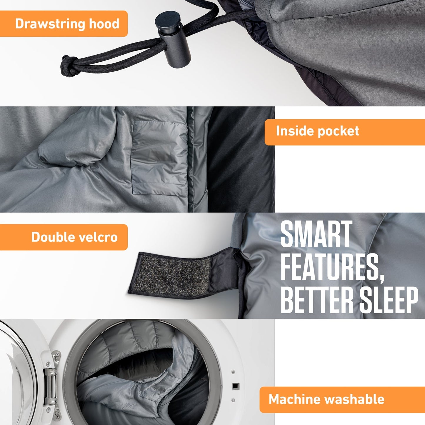 Bag Sleeping Lightweight Big/Tall XXL