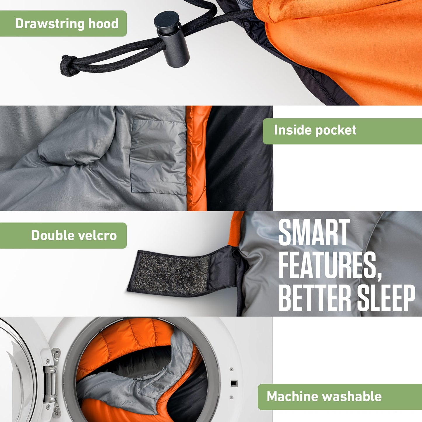 Bag Sleeping Lightweight Big/Tall XXL