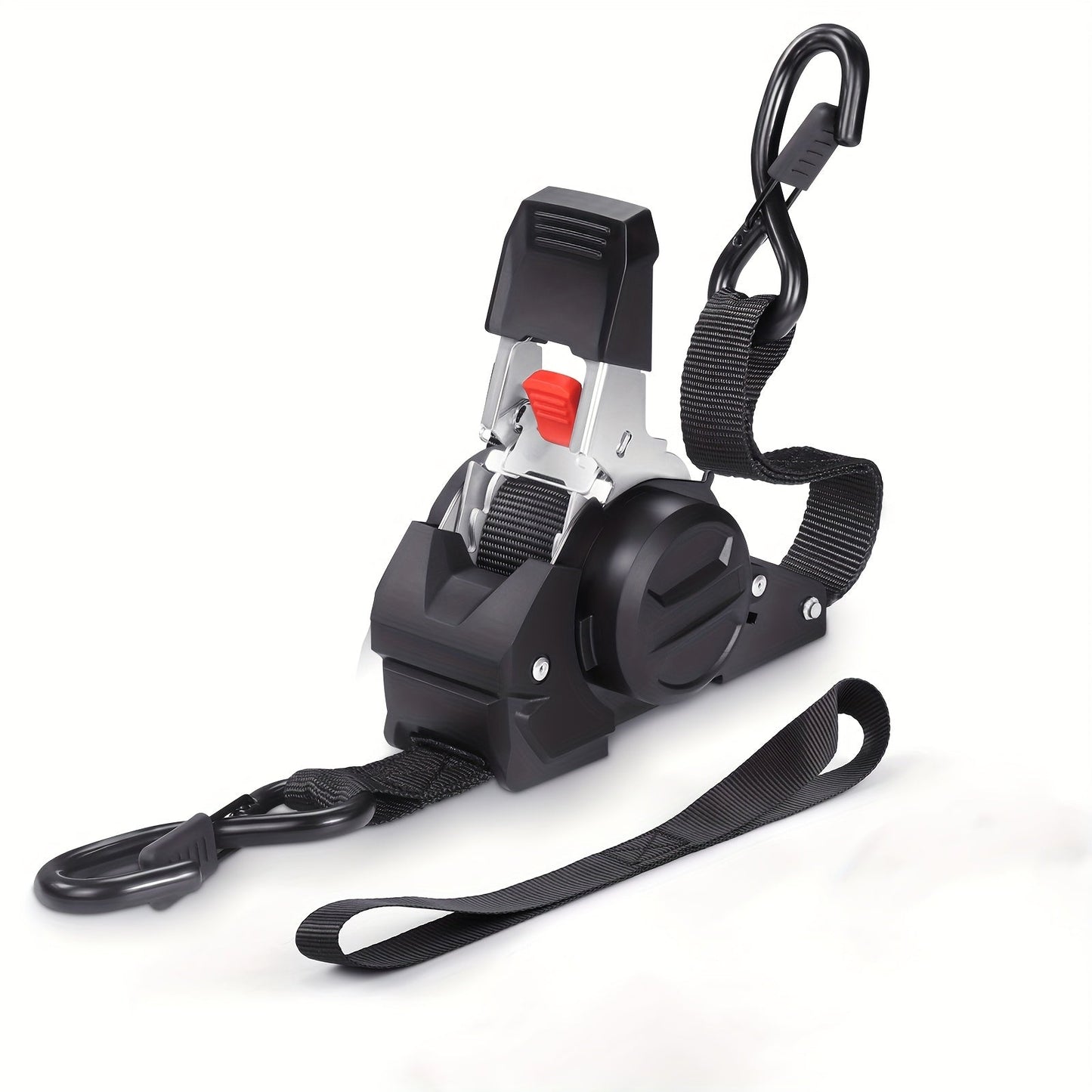 Straps Cargo Ratchet Tie Down Retractable 10' 4pc