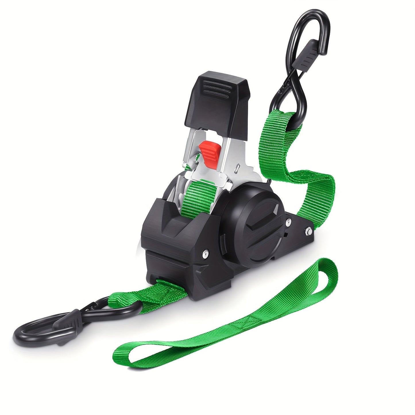 Straps Cargo Ratchet Tie Down Retractable 10' 4pc
