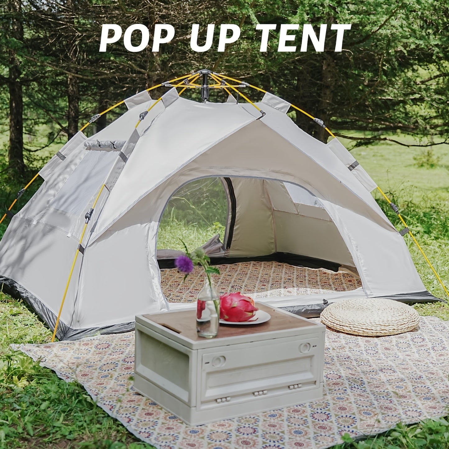 Tent Camping Quick Setup Pop Up 3-4 PAX