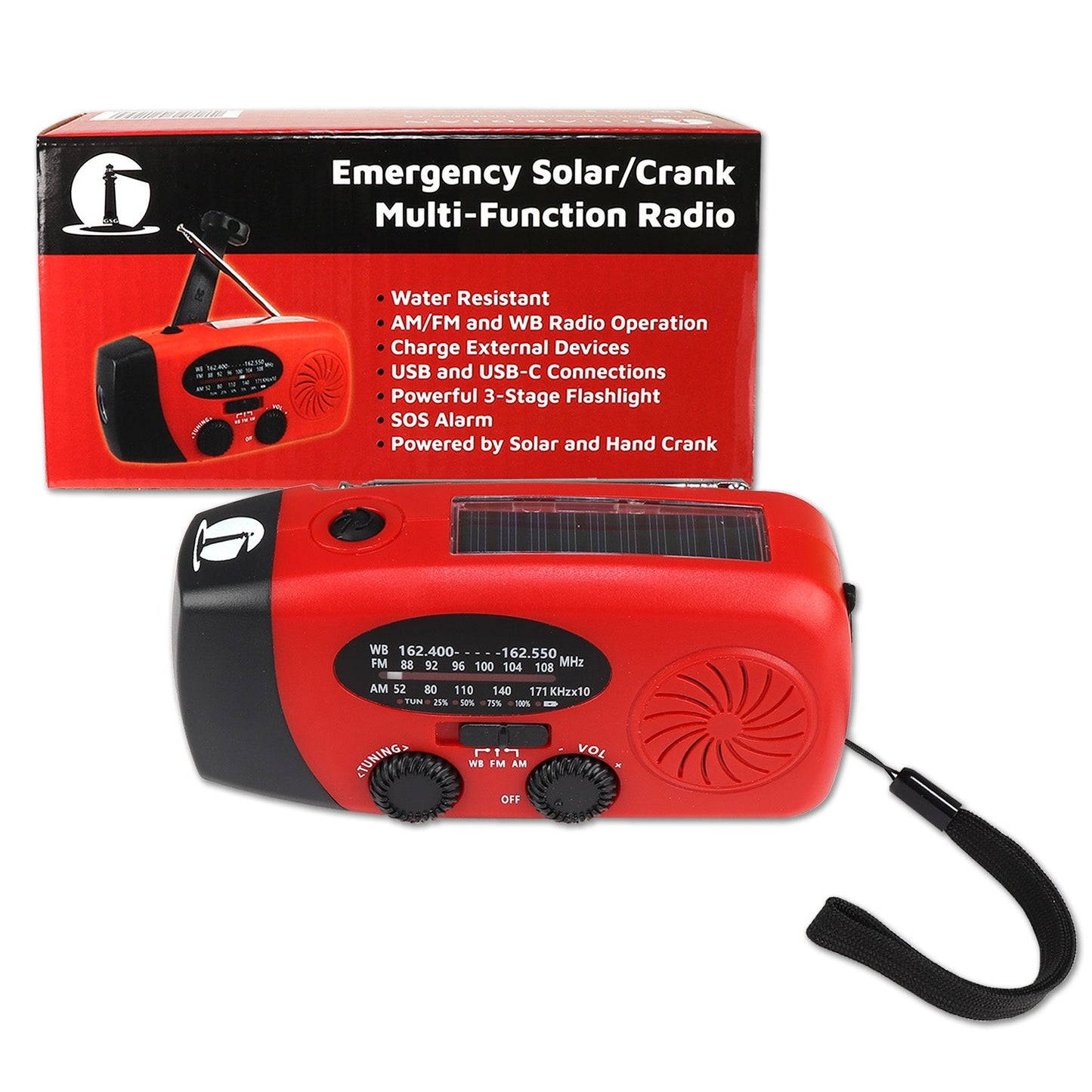 Radio Emergency Dynamo FM/AM/NOAA/SOS/Torch